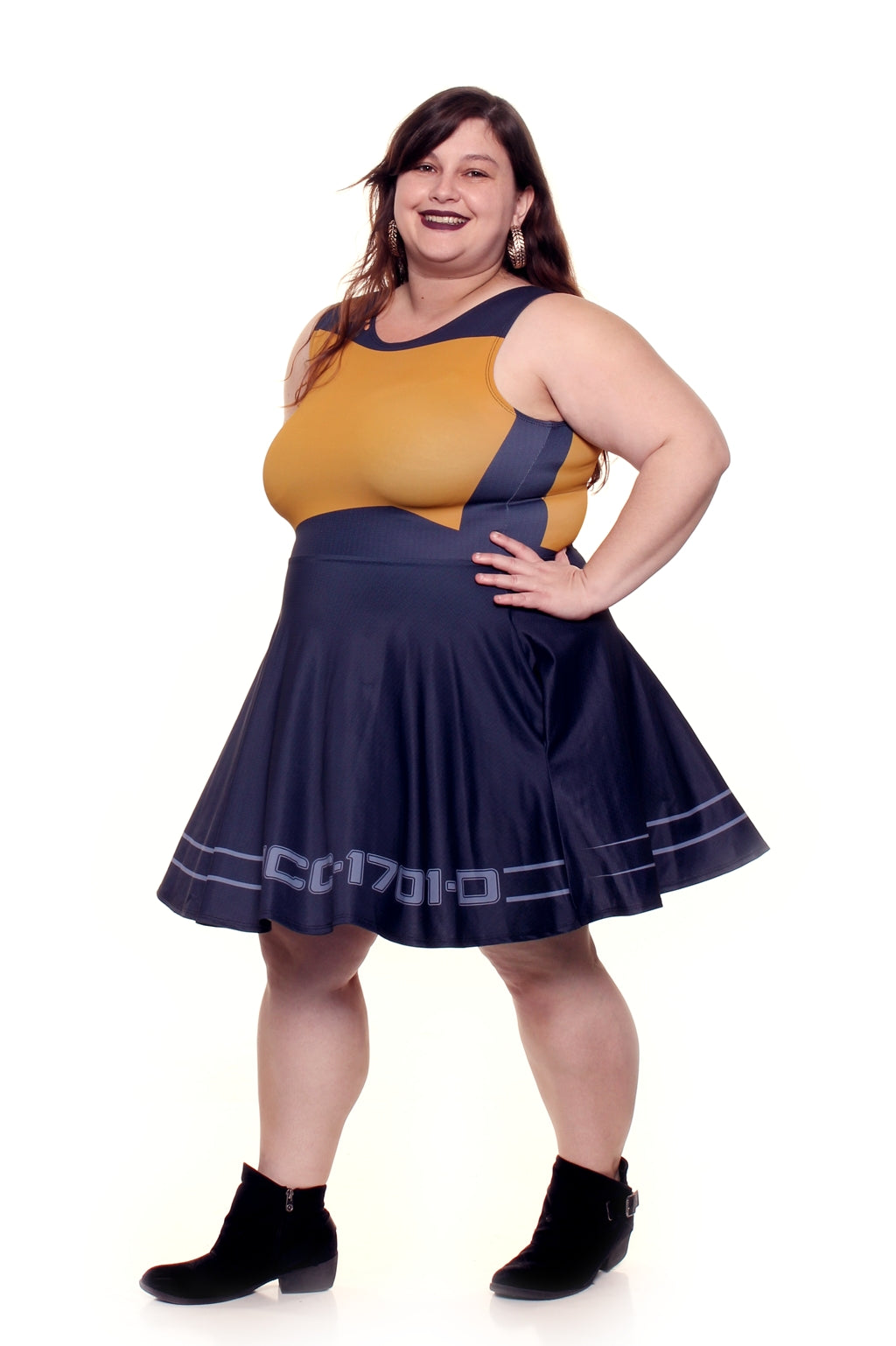 Star Trek TNG Starfleet Officer A-Line Dress Star Trek TNG Starfleet Officer A-Line Dress