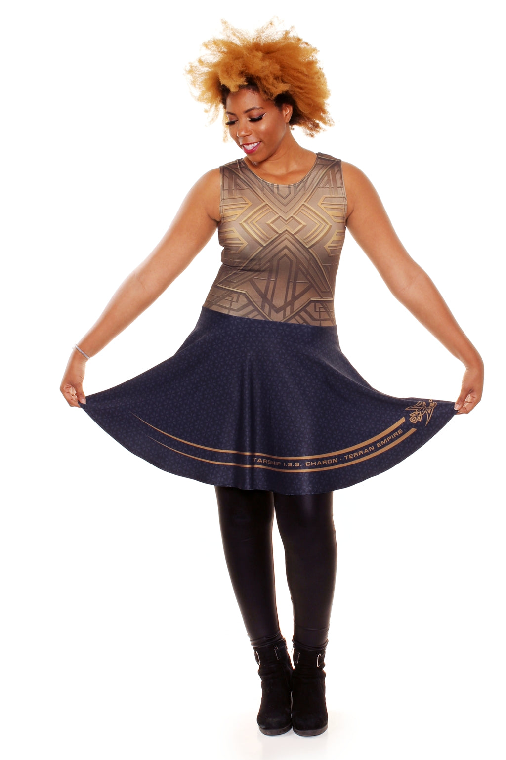Star Trek The Emperor A-Line Dress Star Trek The Emperor A-Line Dress