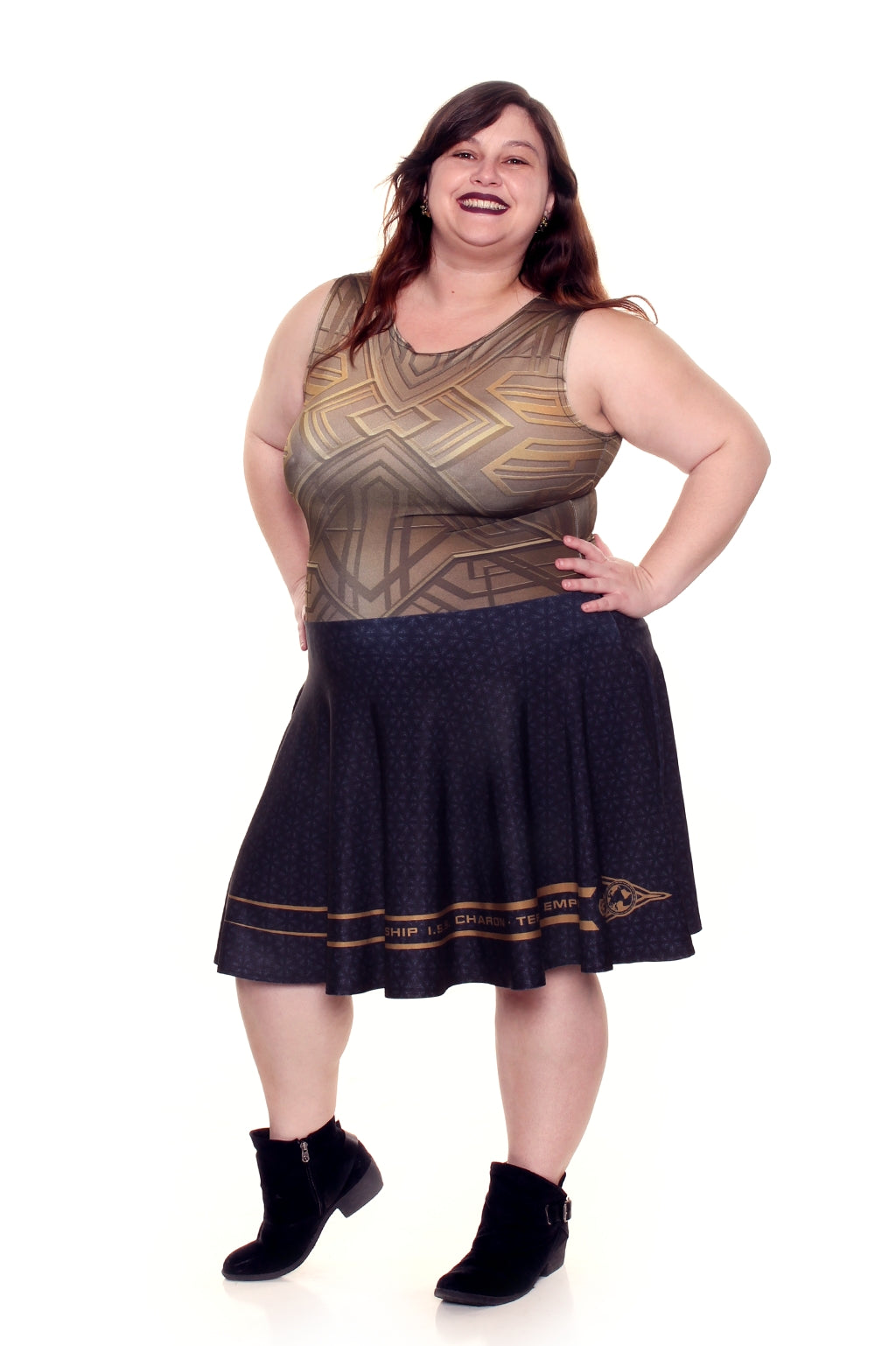 Star Trek The Emperor A-Line Dress Star Trek The Emperor A-Line Dress