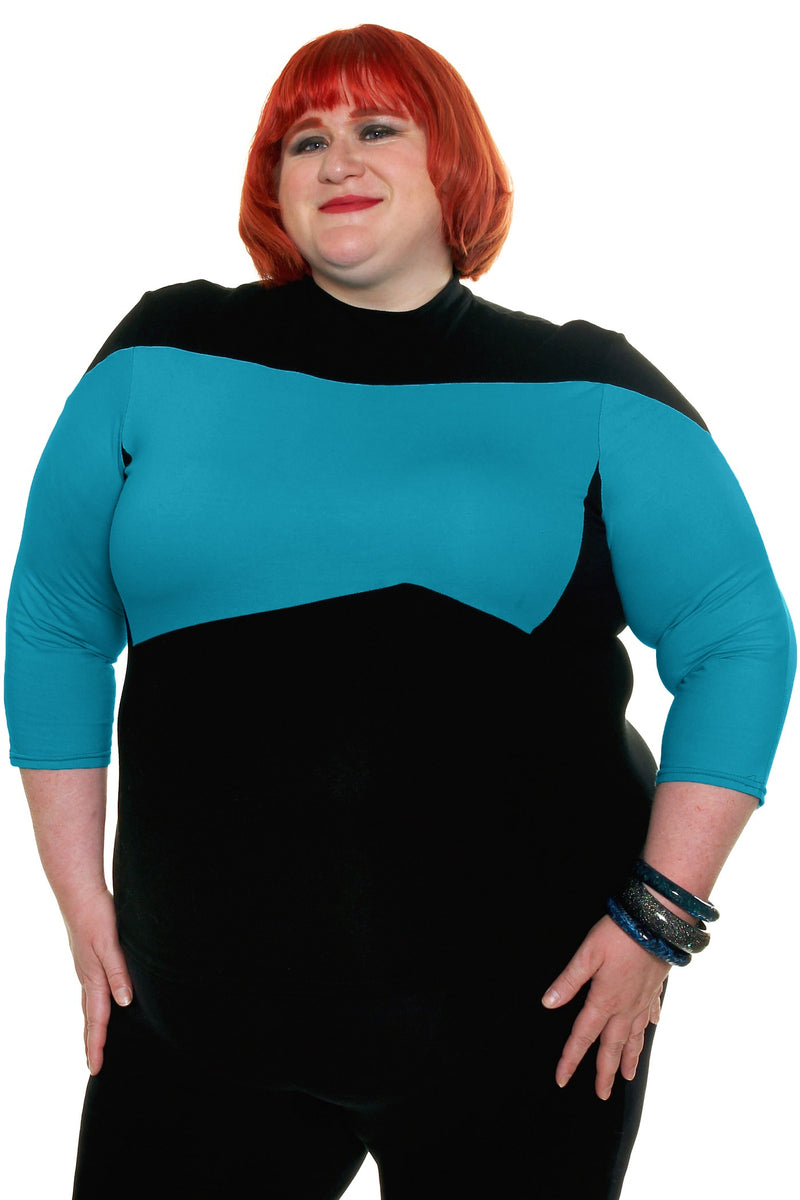 Generation Mod Top in Blue – Pop Galaxy Clothing